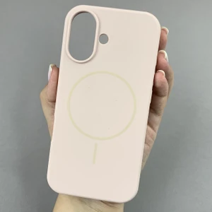 İphone 17 Uyumlu Desert Gold Pro Sert Silikon ve İçi Kadife Magsafe Kılıf