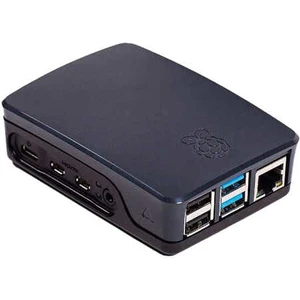 Raspberry Pi 4b Muhafaza Kutusu - Siyah (Klon)