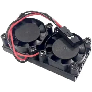 Çift Fanlı Soğutucu (Raspberry Pi 3b+/4b Uyumlu)