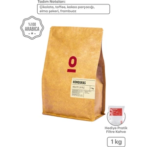 Honduras Xiclete La Paz Kahve 1 kg – Çikolata, Toffee, Kakao, Elma Şekeri, Frambuaz Notaları
