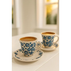 Nazar Boncuklu 2 Li Fincan