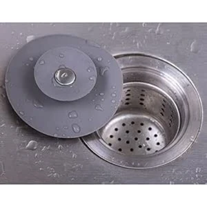 1 (Adet) Ufo Lavabo Evye Tıkacı, Tıpa Süzgeç Bas Aç Pratik Bas Kapa Aç Pratik