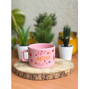Best Mom Ever Kupa Bardak - Anneler Günü, Hediye, Anneye Hediye
