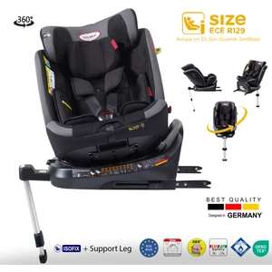 Capsula Multipro Aero 3D Legfix I-Size (360° Dönebilir) 0-36KG Oto Koltuğu İsofix/SPS/SIP/Latch