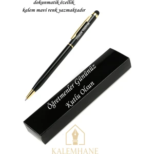 Parlak Siyahkişiye Özel Isimli Tükenmez Kalem