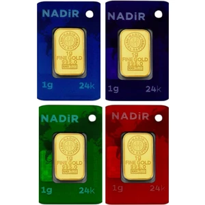 Tuğrul Kuyumculuk 4 Adet 1 gr 24 Ayar Gram Altın