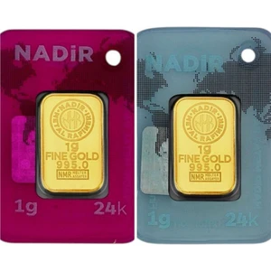 Tuğrul Kuyumculuk 2 Adet 1 gr 24 Ayar Gram Altın