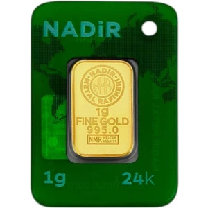 Tuğrul Kuyumculuk 1 Gram Külçe Gram Altın 24 Ayar