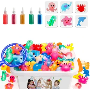 GV Home Pofudukya Oyun Seti 5 Renk Jel Şişe 6 Kalıp