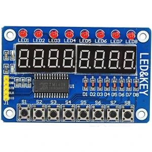 Arduino Uyumlu 7-Segment Gösterge ve Buton Kartı