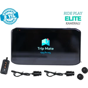 Trip Mate Ride Play Elite Kameralı Motosiklet Carplay ve Android Auto