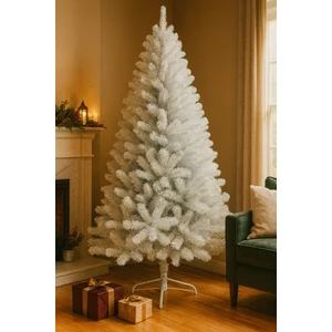 Filli Kutum Beyaz Yılbaşı Ağacı Beyaz Çam Ağacı Christmas Tree 180 Cm 600 Dal Premium
