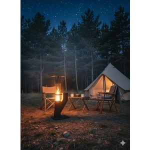 Mini Cam Portatif Pelet Sobası