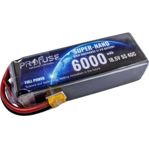18.5 V 5S Lipo Batarya-Pil 6000 mAh 40C