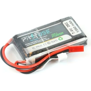 7.4 V 2s Lipo Batarya-Pil 1350 Mah 25C
