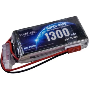 7.4 V 2S Lipo Batarya-Pil 1300 mAh 40C
