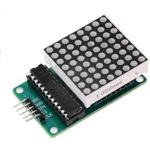 8x8 Kırmızı Dot Matrix Board