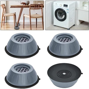 8 Adet Çamaşır Makinesi Kayma ve Titreşim Engelleyici - Gürültü Emici Aparatlar 8 Lü Set