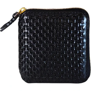 Kadın Fermuarlı  El Yapımı Bozuk ve Banknot Bölmeli Küçük Cüzdan (Cot) 40037