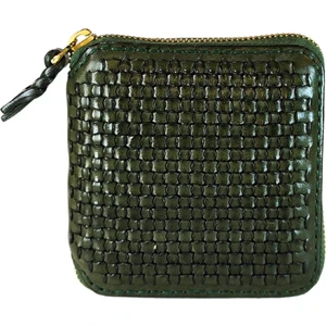 Kadın Fermuarlı  El Yapımı Bozuk ve Banknot Bölmeli Küçük Cüzdan (Cot) 40037