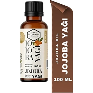 Beyar Vita Jojoba Yağı 100 ml - soğuk sıkım - jojoba oil - cam ambalaj - Doğal bitkisel yağ