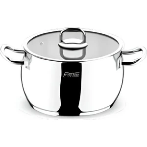 1004L Lotus 24 cm Derin Çelik Tencere