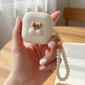 Caseonn Samsung Galaxy Buds Fe - Buds Core Kılıf Figürlü 3D Kiraz