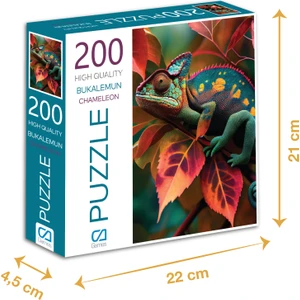 Ca Games Bukalemun - 200 Parçalı Puzzle