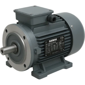 1,1 Kw / 1,5 Hp 3000 Devir Trifaze Elektrik Motoru - AGM3EL 80 M 2b, B34 Ayaklı ve Küçük Flanşlı, Alüminyum Gövde, Mil Çapı 19, Ie3