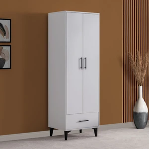 Dolap, Blesk 2 Kapaklı Çekmeceli Askılıklı Gardırop