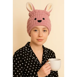 Tavşan Kulaklı Havlu Bone