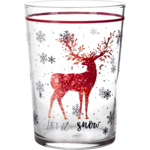 Mudo Home LET IT SNOW MEŞRUBAT BARDAĞI -KIRMIZI