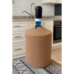 Doğal Hasır Örgü 19L Damacana Kılıfı - Organizer