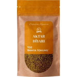 Aktar Diyarı Bamya Tohumu Toz 100 gr