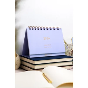 Matt Notebook 2026 Masaüstü Planlayıcı Takvim Lila