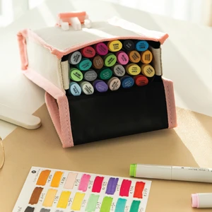 24’lü Çift Uçlu Alkol Bazlı Marker Kalem Seti – Fine + Chisel