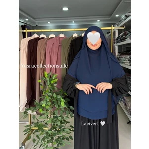 Yüsra Collection Tesettür Gölgeli Oval Sufle