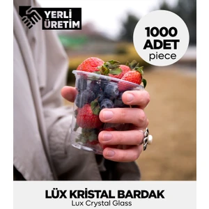Lüx Kristal Bardak 1.000 Adet
