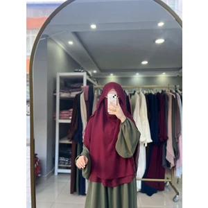 Yüsra Collection Tesettür Gölgeli Oval Sufle