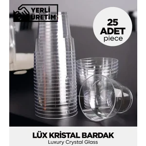Lüx Kristal Bardak 25 Adet