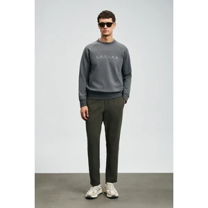 Cooper Erkek Sweatshirt Koyu Gri