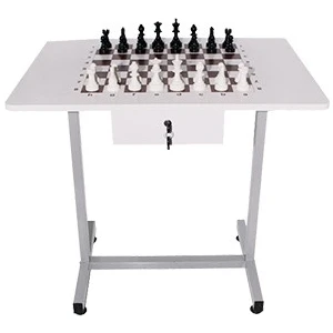 Satranç Masası Komple Metal Ayaklı 60X80 cm