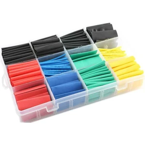 Renkli Makaron Seti 530 Parça - Isıyla Daralan Kablo