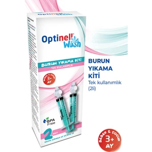 2 'li Şırıngalı Burun Aspiratörü Bebek Burun Temizleme Aparatı Şırınga 10 ml Enjektörü