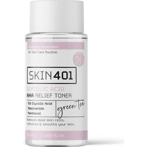 SKIN401 %5 Glikolik Asit Aha Tonik 50ML (Seyahat Boy)
