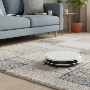 Alex 1288H Moplu ve Akıllı Robot Süpürge Gyroscope Beyaz