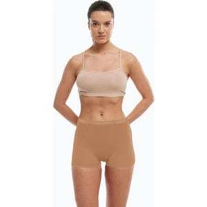 Kadın Cappuccino Görünmez Iz Yapmayan Modal Yüksek Bel Boxer 108