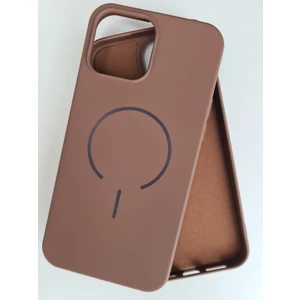 Pirok Store iPhone 13 Promax Magsafe ile Uyumlu Yumuşak Soft Mükemmel Manyetik Esnek Lansman Silikon Kılıf