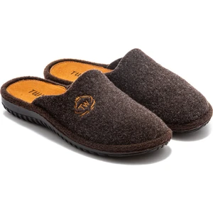 Data Erkek Ev Terliği Kahverengi 41/45