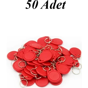 (50 ADET)125 Khz Proximity Anahtarlık, Göstergeç Anahtarlık, Many